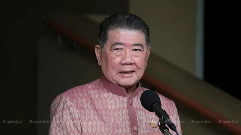 Thủ tướng lâm thời Thái Lan Phumtham Wechayachai. Ảnh: Bangkok Post 