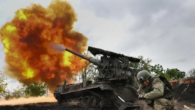 Quân đội Nga tham chiến tại Krasnoarmeysk, Ukraine. Ảnh: SPUTNIK 