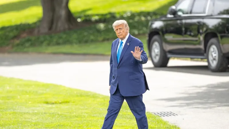 Tổng thống Mỹ Donald Trump. Ảnh: XINHUA 