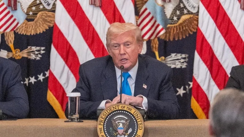 Tổng thống Mỹ Donald Trump. Ảnh: XINHUA 