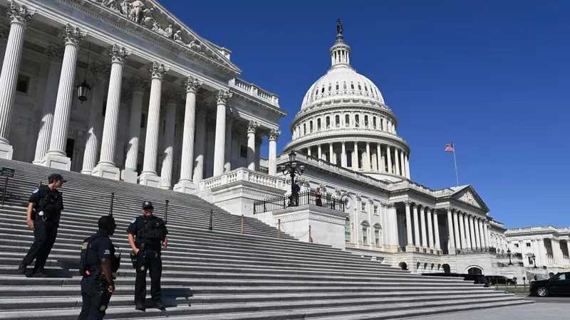 Toà nhà Quốc hội Mỹ tại Washington, D.C.. Ảnh: XINHUA 