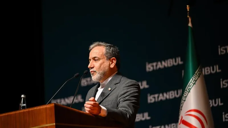 Ngoại trưởng Iran Abbas Araghchi. Ảnh:XINHUA 