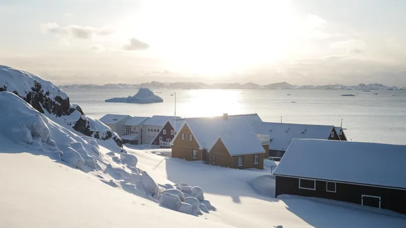 Khu vực Greenland. Ảnh: XINHUA
