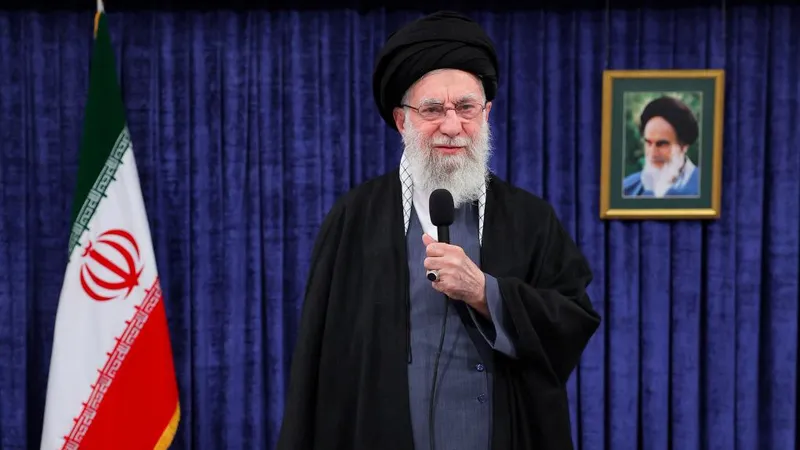 Lãnh tụ tối cao Iran Ali Khamenei. Ảnh: XINHUA 
