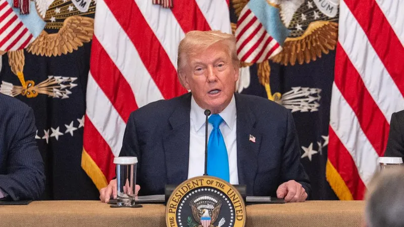 Tổng thống Mỹ Donald Trump. Ảnh: XINHUA 