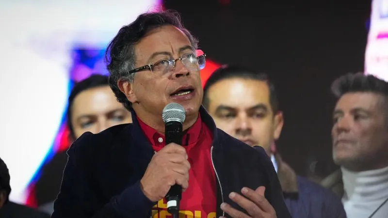 Tổng thống Colombia Gustavo Petro. Ảnh: XINHUA