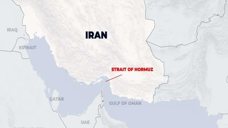 Khu vực eo biển Hormuz. Ảnh: WANA NEWS AGENCY 