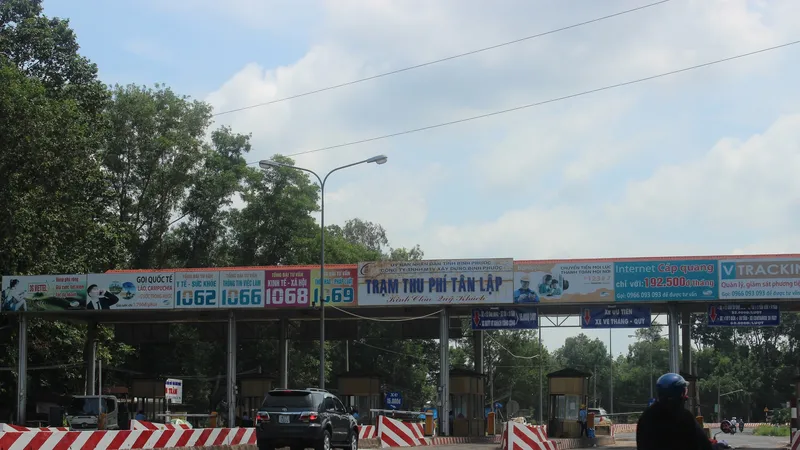 Bình Phước: Các trạm thu phí BOT đồng loạt giảm giá vé