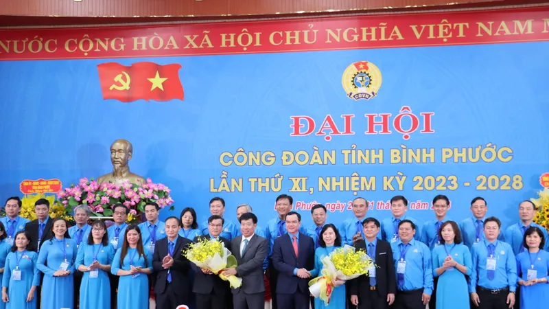 Bà Nguyễn Thị Hương Giang tái đắc cử Chủ tịch LĐLĐ tỉnh Bình Phước nhiệm kỳ mới