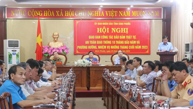 Bình Phước: 10 tháng năm 2023, tai nạn giao thông giảm cả 3 tiêu chí 