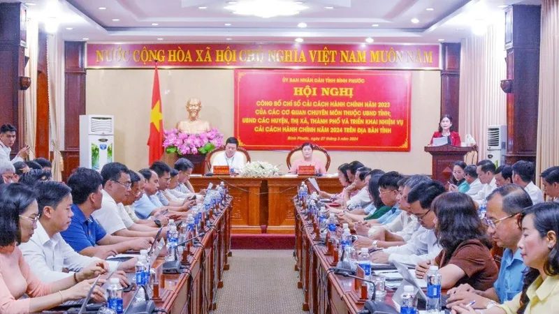 Bình Phước: Xếp thứ 7 cả nước về cung cấp dịch vụ công trực tuyến 
