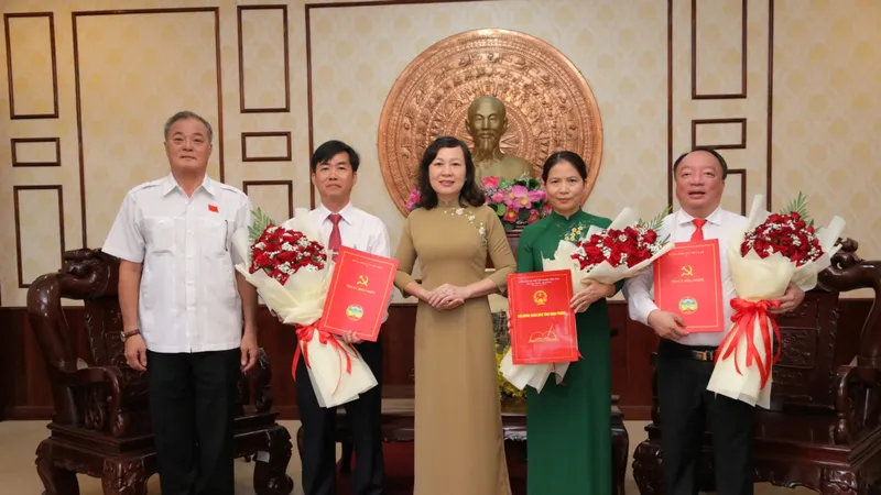 Bình Phước trao quyết định bổ nhiệm cán bộ chủ chốt