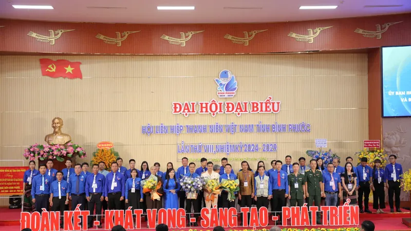 Anh Nguyễn Trọng Lâm giữ chức Chủ tịch Hội Liên hiệp Thanh niên Việt Nam tỉnh Bình Phước 