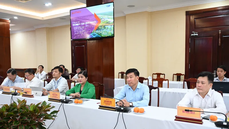 VSIP Group Bình Dương xúc tiến đầu tư xây dựng khu công nghiệp, đô thị, dịch vụ 1.900ha ở tỉnh Bình Phước 