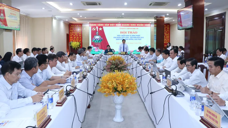 Bình Phước cần chuyển từ sản xuất nông nghiệp truyền thống sang nông nghiệp công nghệ cao 