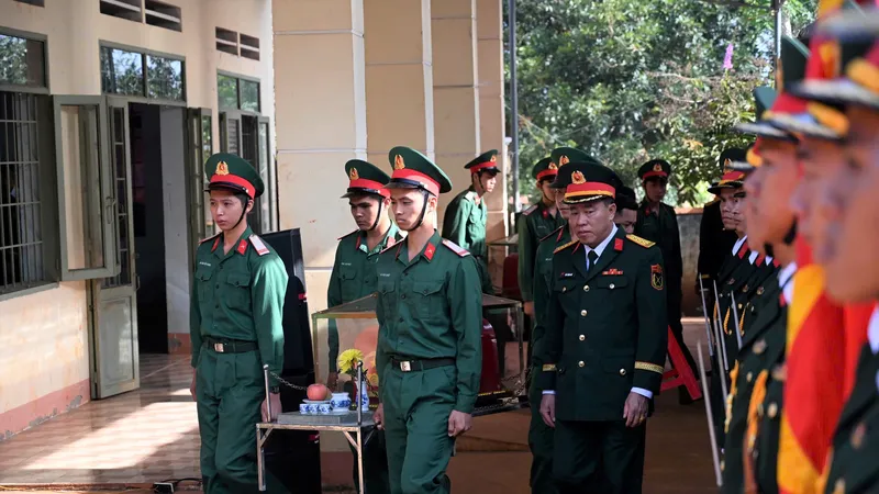 Bình Phước: Đón 105 bộ hài cốt liệt sĩ quy tập về Nghĩa trang liệt sĩ tỉnh