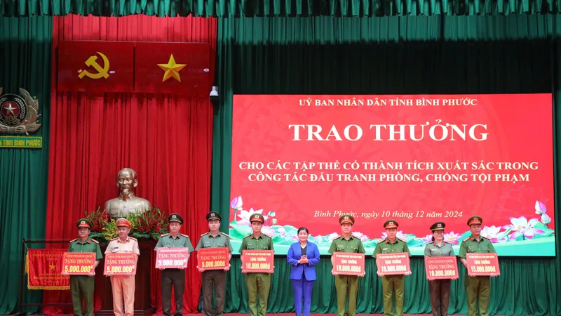 Bình Phước: Mở đợt cao điểm tấn công, trấn áp tội phạm dịp tết Nguyên đán