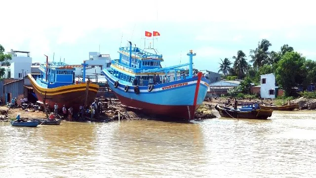 Bình Thuận đã có 84 tàu cá được đóng mới theo Nghị định 67