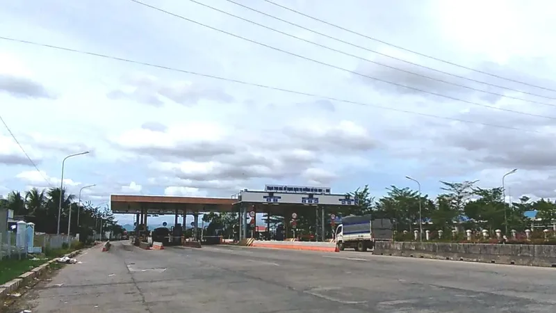 Trạm thu phí Km1661+600 trên địa bàn tỉnh Bình Thuận