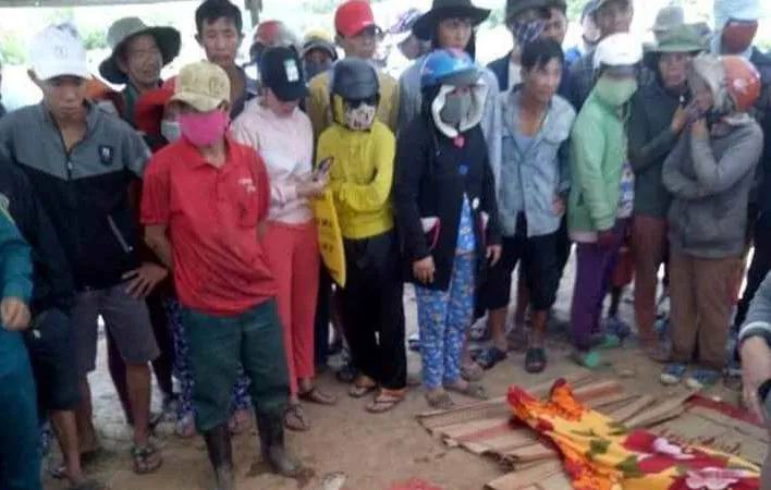 Rủ nhau tắm hồ, 2 học sinh lớp 7 tử vong. Ảnh: NDCC