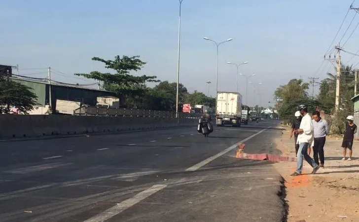 Hiện trường vụ tai nạn