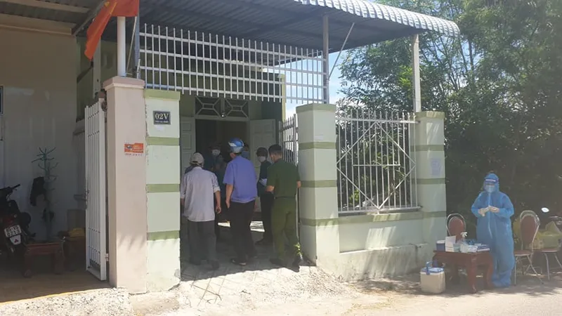 Căn nhà nơi xảy ra sự việc đau lòng.