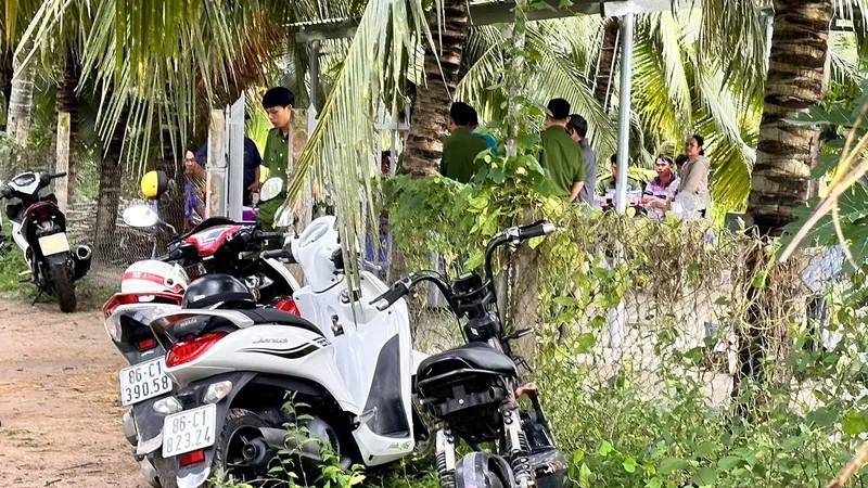 Căn nhà nơi xảy ra sự việc đau lòng