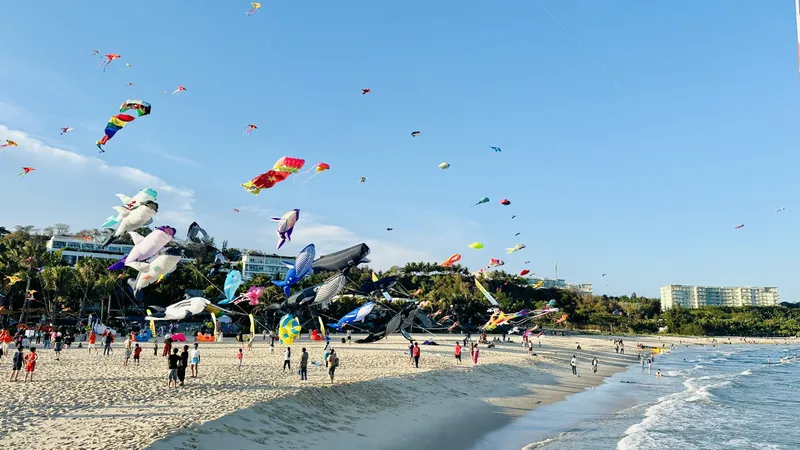 Lễ hội thả diều hấp dẫn tại TP Phan Thiết