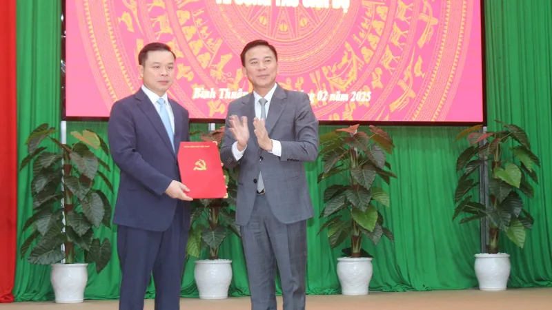 Ông Đỗ Hữu Huy giữ chức Phó Bí thư Tỉnh ủy Bình Thuận