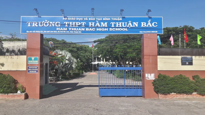 Trường THPT Hàm Thuận Bắc (xã Hàm Thuận, tỉnh Lâm Đồng)