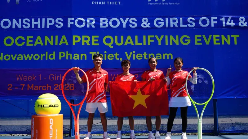 Các vận động viên Việt Nam tham dự giải