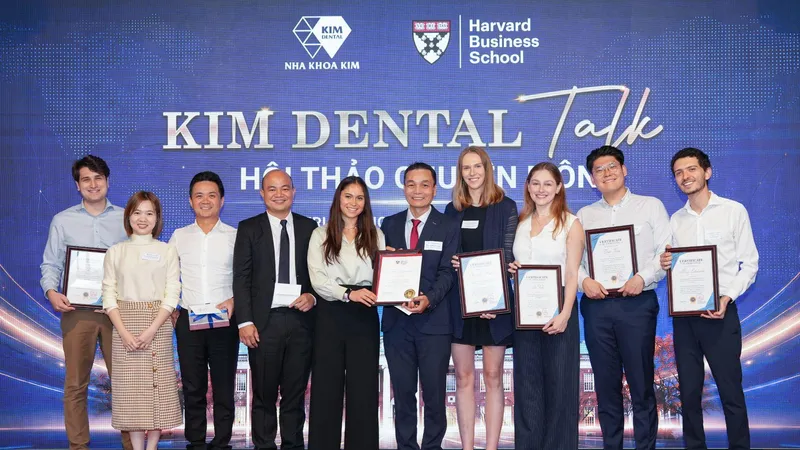 Hội thảo chuyên môn giữa Harvard Business School và Nha Khoa Kim, trao đổi định hướng phát triển nha khoa trong giai đoạn mới