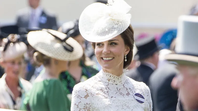 Công nương Kate tại lễ hội đua ngựa Hoàng gia ở Ascot, Anh, ngày 20-6-2017. Ảnh: UK PRESS