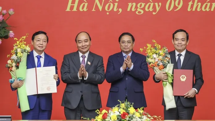 Công bố quyết định bổ nhiệm 2 Phó Thủ tướng