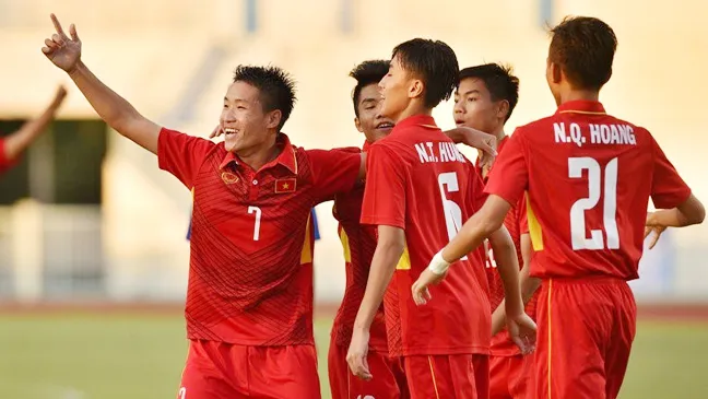 Giải bóng đá U15 Đông Nam Á: Việt Nam toàn thắng 5 trận