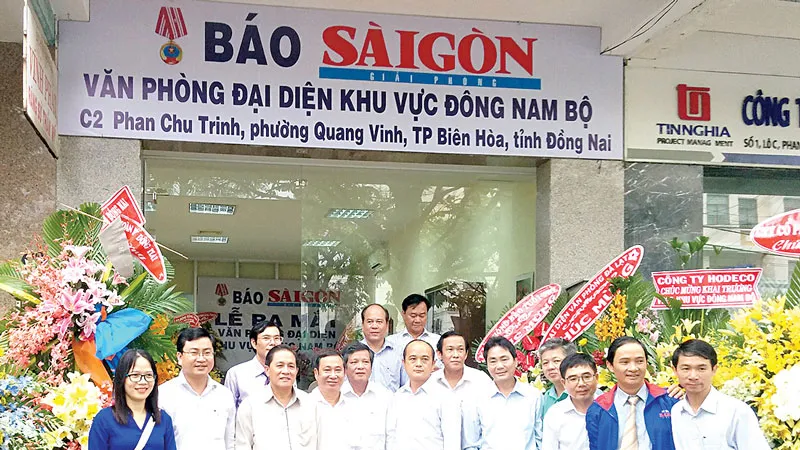 Ra mắt Văn phòng Đại diện Báo Sài Gòn Giải Phóng khu vực Đông Nam bộ