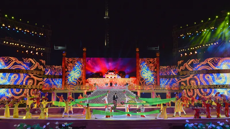Khai mạc Festival Huế 2018 bằng chương trình nghệ thuật ấn tượng và hoành tráng