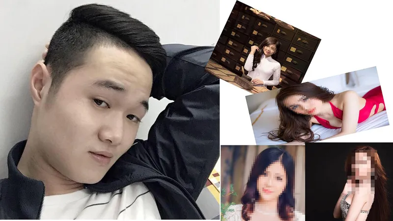 ​Chân dung chân dài và tú ông Pi trong đường dây bán dâm 
