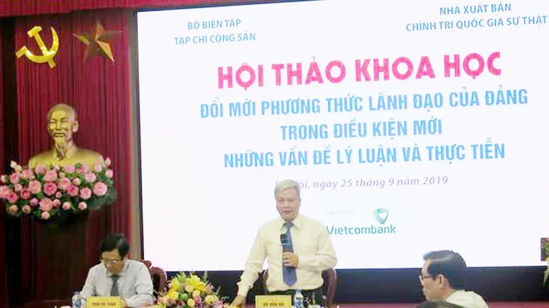 Đổi mới phương thức lãnh đạo của Đảng cần bản lĩnh và trí tuệ
