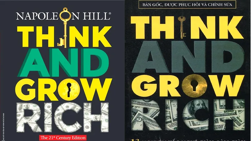  Cùng một cái tên nhưng khi về Việt Nam, cuốn sách Think and Grow Rich lại có 2 số phận