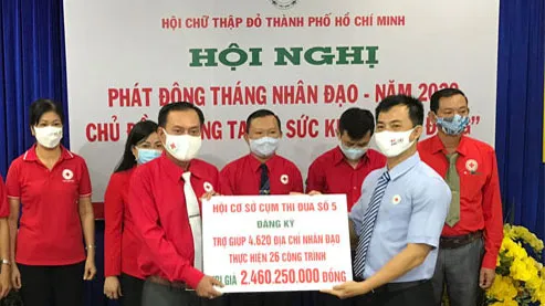 Phát động Tháng nhân đạo vì sức khỏe cộng đồng