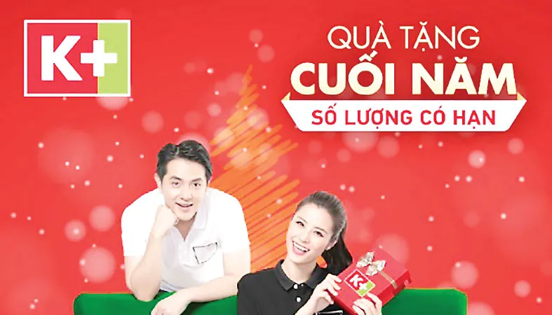 Quà tặng cuối năm chưa từng có từ K+ 