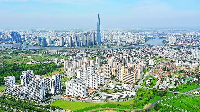 Nhiều dự án lớn góp phần hiện đại hóa TPHCM. Ảnh: VIỆT DŨNG