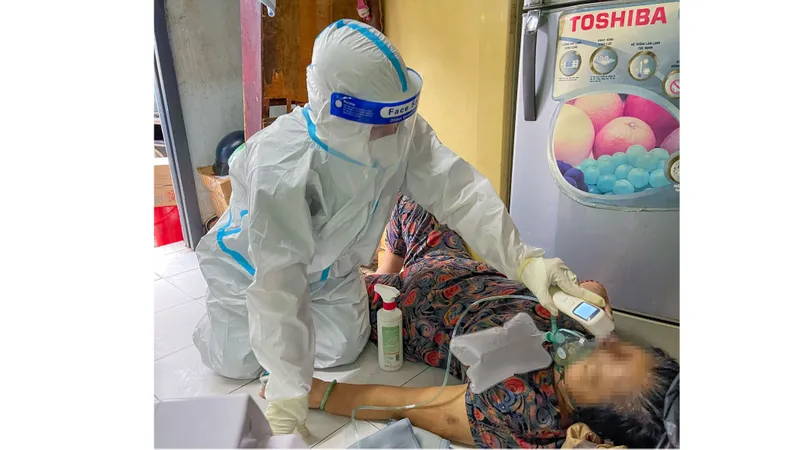 Đồng hành F0 tại nhà