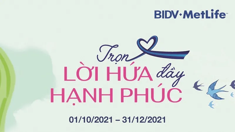 BIDV Metlife tri ân khách hàng cuối năm
