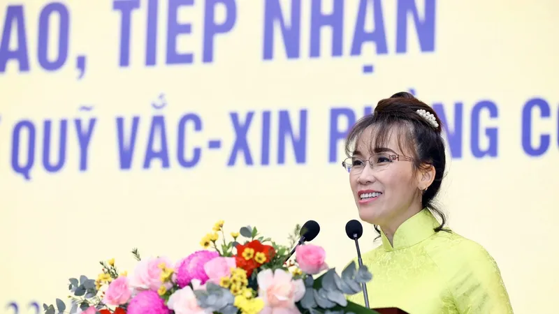 Sovico bàn giao Cổng thông tin điện tử Quỹ Vắc-xin phòng Covid-19 cho Ban quản lý Quỹ vắc-xin Bộ Tài chính