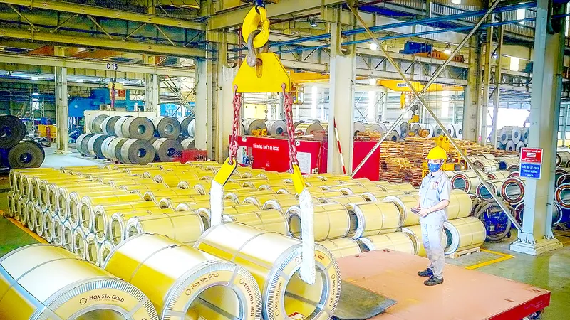 Xuất khẩu nghiêng về khối ngoại