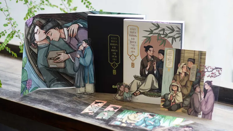 Về nước làm truyện tranh