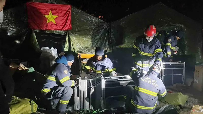 Đoàn công tác của Bộ Công an bắt đầu cứu nạn tại Thổ Nhĩ Kỳ