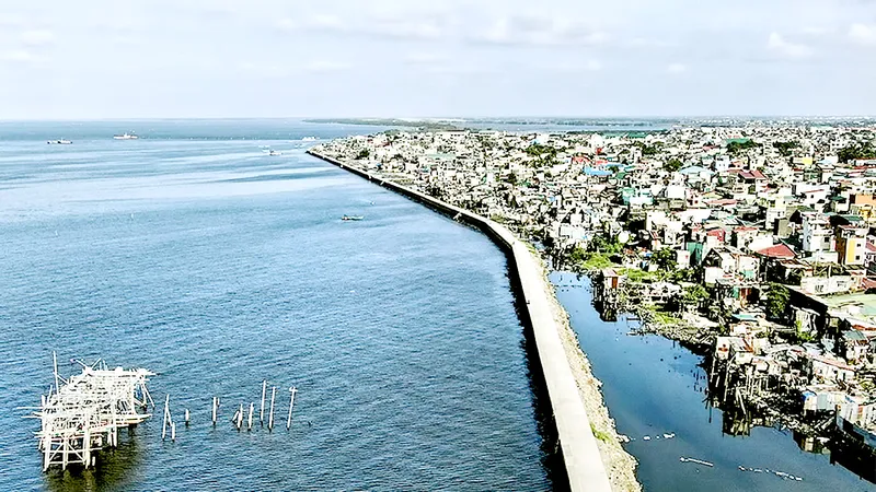 Trung tâm thủ đô Manila (Philippines) bị đe dọa bởi nước biển dâng lên